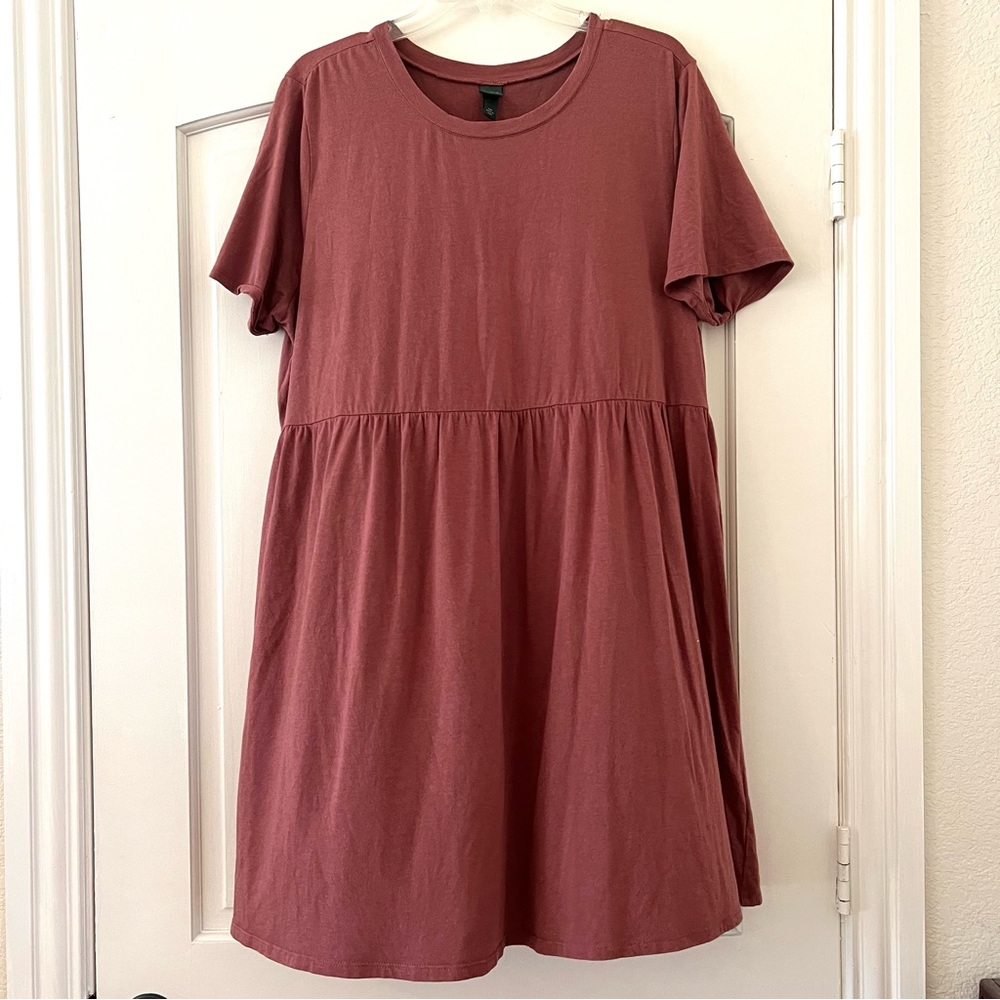 Wild Fable Mauve T Shirt Dress XXL